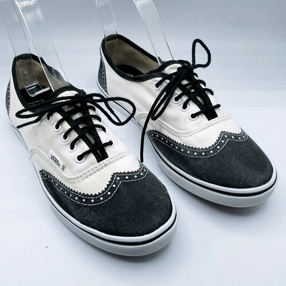 vans wingtip shoes